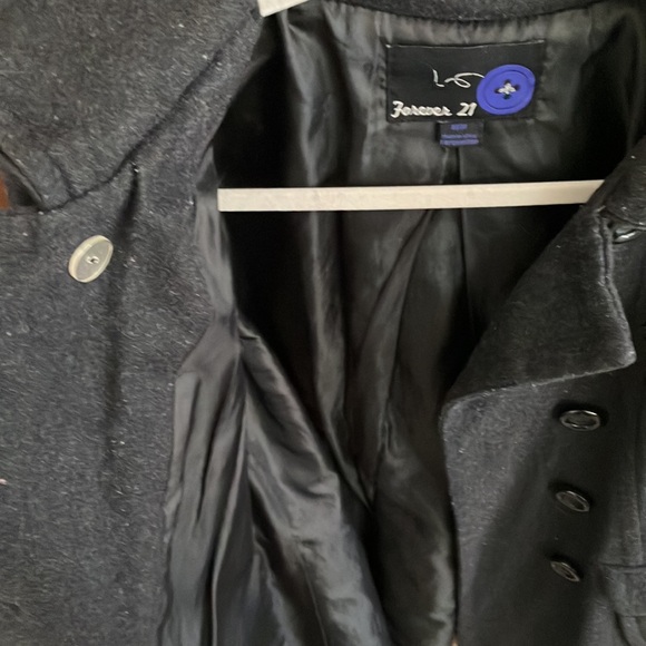 Forever 21 block women’s coat Size M - Picture 3 of 11